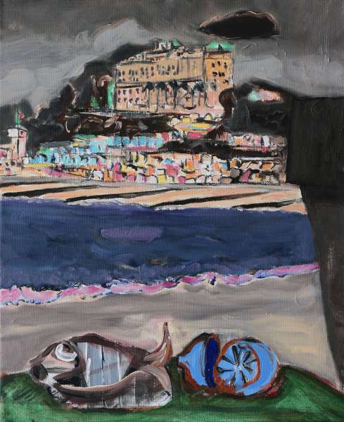 Nice havrais - 8F(46x38) - huile sur toile